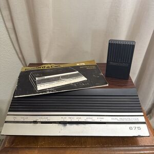 VINTAGE RECORD A CALL MODEL 675 Great Condition Remote Key‎ & Instruction Manual